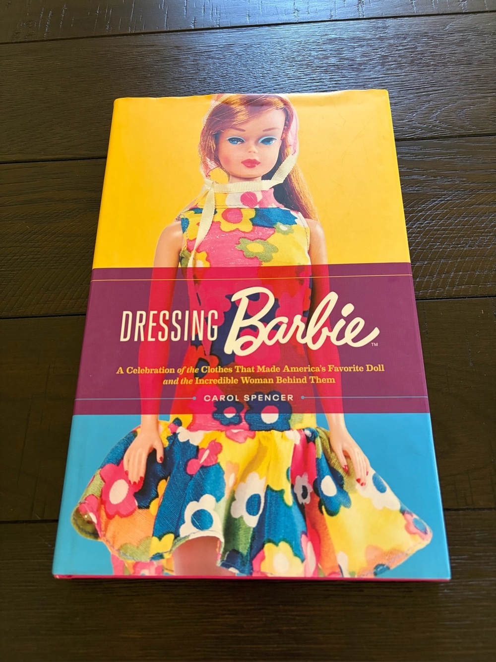 Dressing Barbie Book - Bright Multi-Color Cover Copyright 2019